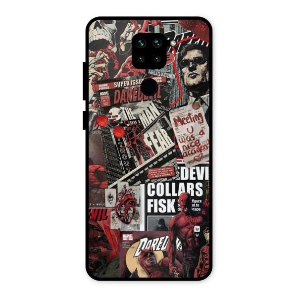 Daredevil Story Metal Back Case for Redmi Note 9