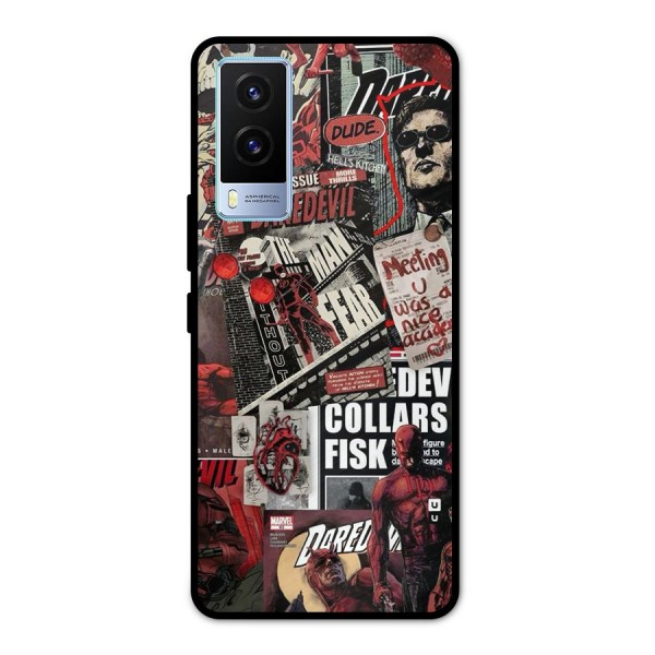 Daredevil Story Metal Back Case for Vivo V21e 5G