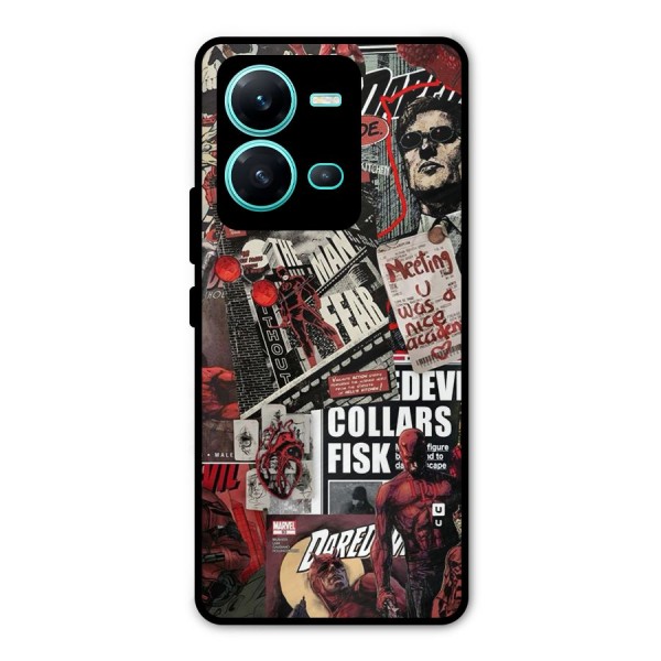 Daredevil Story Metal Back Case for Vivo V25