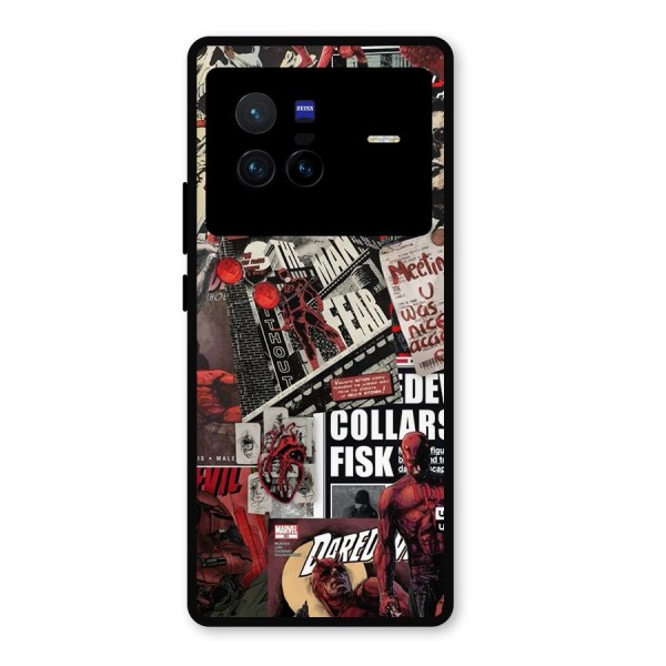 Daredevil Story Metal Back Case for Vivo X80