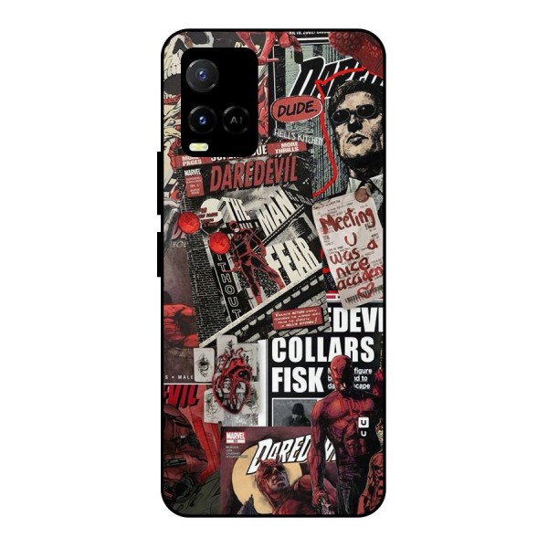 Daredevil Story Metal Back Case for Vivo Y21