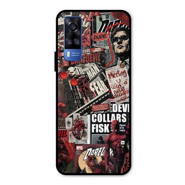 Daredevil Story Metal Back Case for Vivo Y31