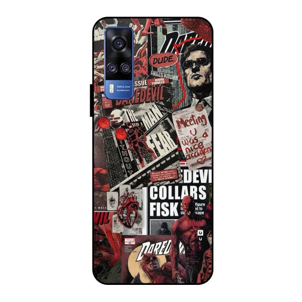 Daredevil Story Metal Back Case for Vivo Y51