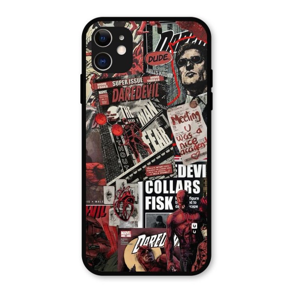 Daredevil Story Metal Back Case for iPhone 11