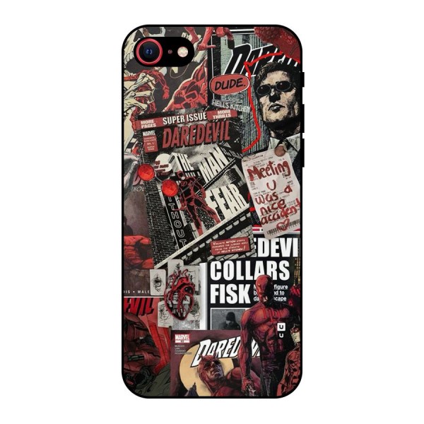 Daredevil Story Metal Back Case for iPhone 8