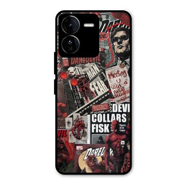 Daredevil Story Metal Back Case for iQOO Z9