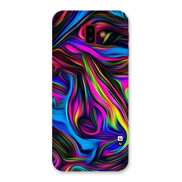 Dark Colorful Oil Abstract Back Case for Galaxy J6 Plus