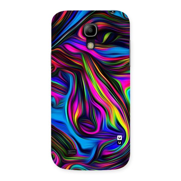 Dark Colorful Oil Abstract Back Case for Galaxy S4 Mini