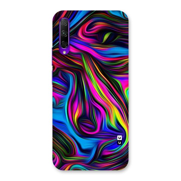 Dark Colorful Oil Abstract Back Case for Honor 9X Pro