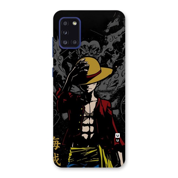 Dark Luffy Art Back Case for Galaxy A31