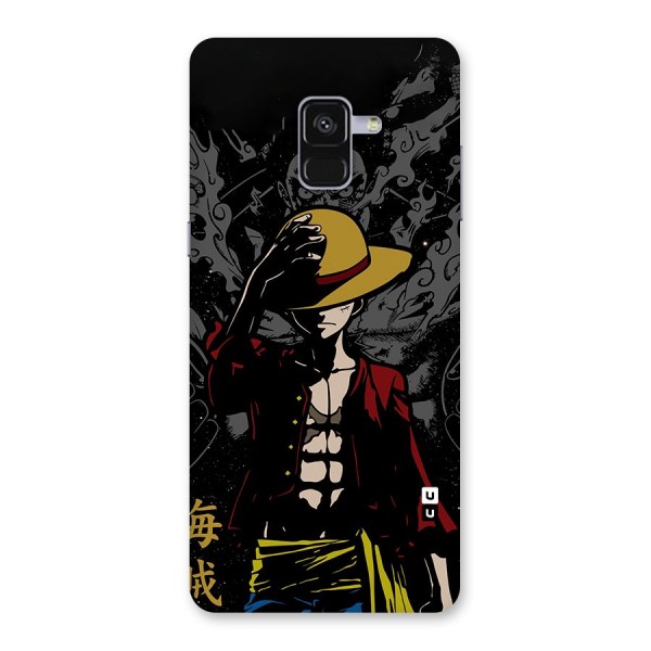 Dark Luffy Art Back Case for Galaxy A8 Plus