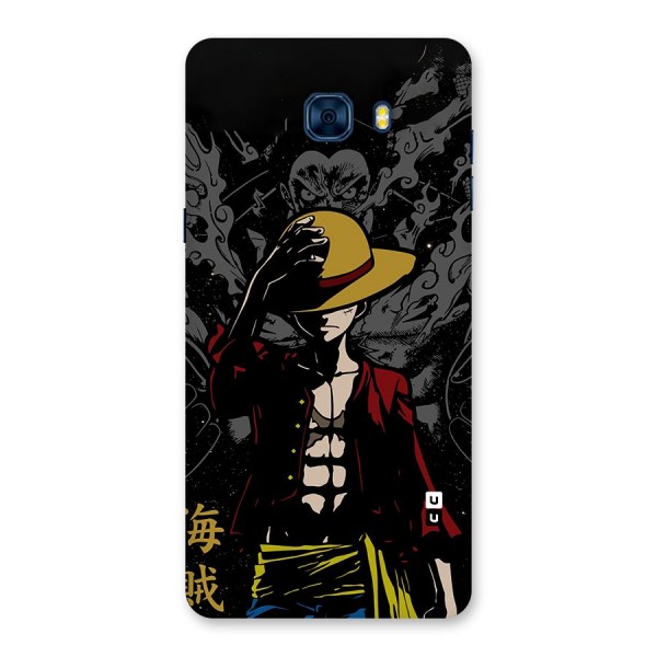 Dark Luffy Art Back Case for Galaxy C7 Pro