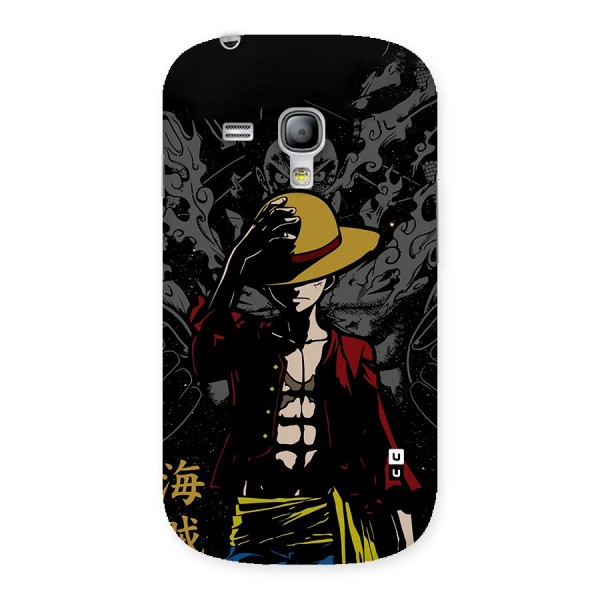 Dark Luffy Art Back Case for Galaxy S3 Mini