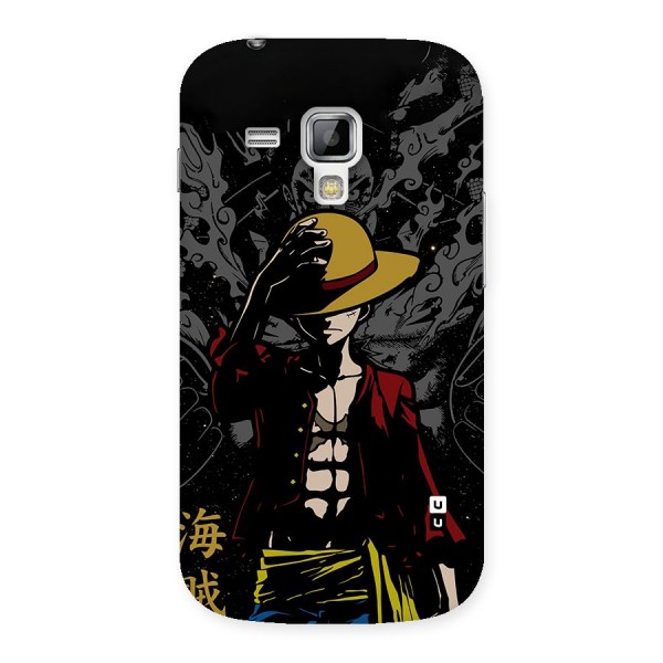 Dark Luffy Art Back Case for Galaxy S Duos