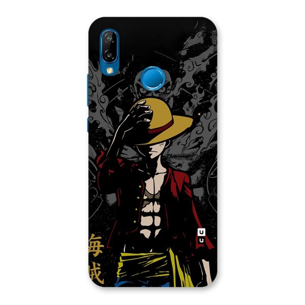 Dark Luffy Art Back Case for Huawei P20 Lite