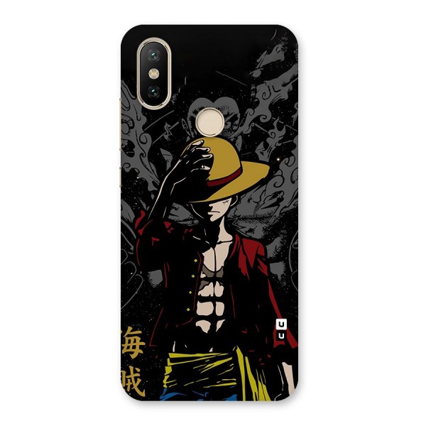 Dark Luffy Art Back Case for Mi A2