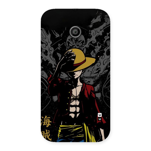 Dark Luffy Art Back Case for Moto E