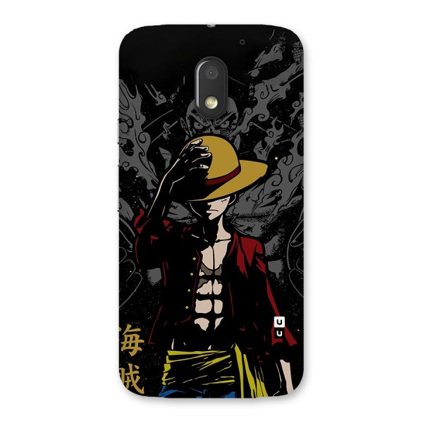 Dark Luffy Art Back Case for Moto E3 Power