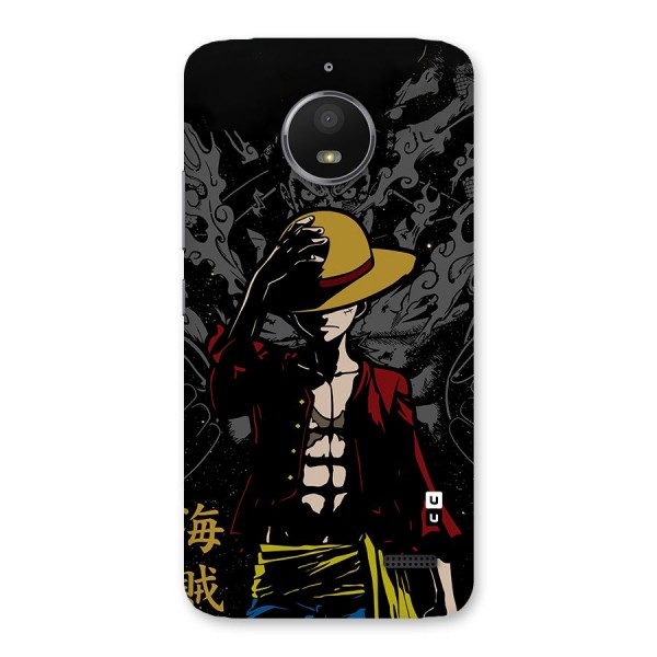 Dark Luffy Art Back Case for Moto E4