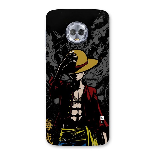 Dark Luffy Art Back Case for Moto G6