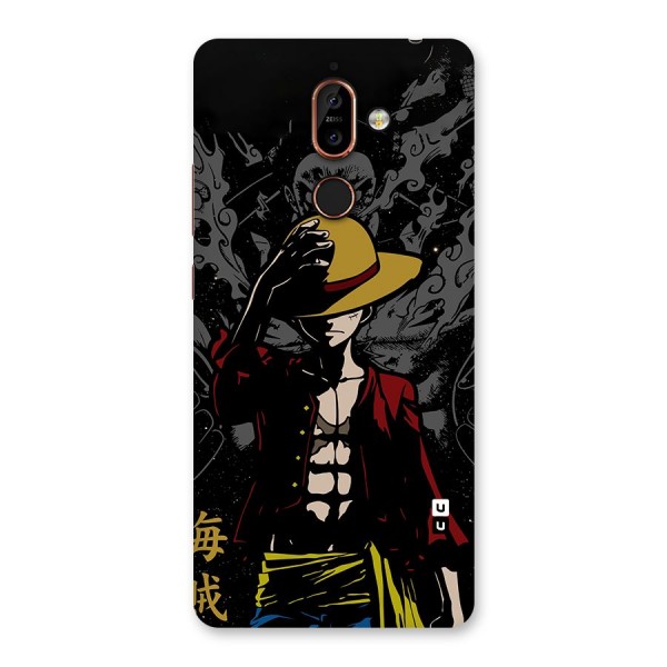 Dark Luffy Art Back Case for Nokia 7 Plus