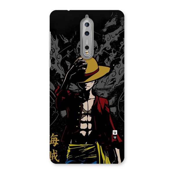 Dark Luffy Art Back Case for Nokia 8