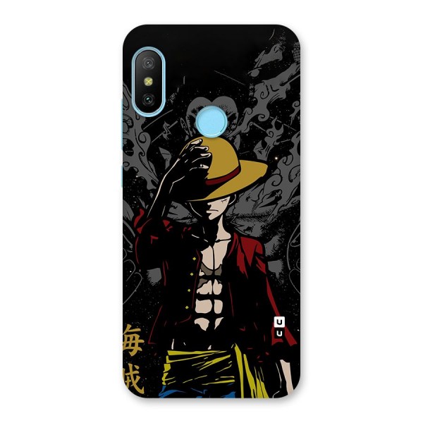 Dark Luffy Art Back Case for Redmi 6 Pro