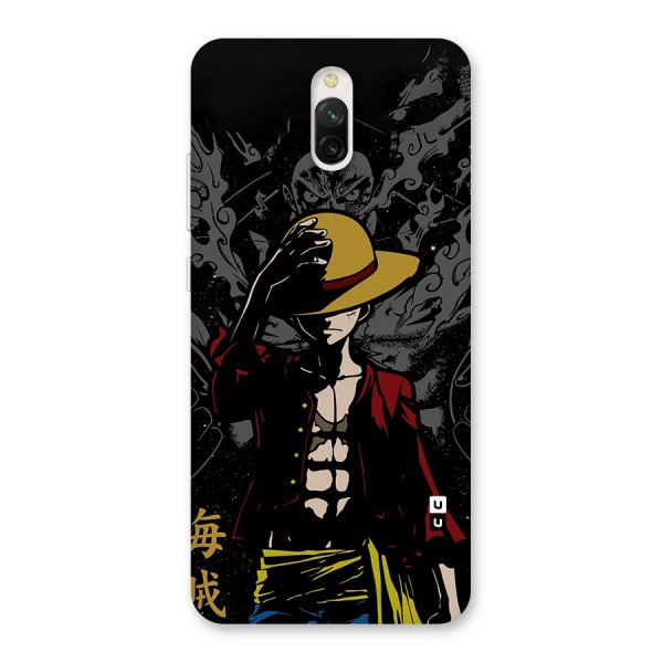 Dark Luffy Art Back Case for Redmi 8A Dual