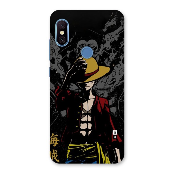 Dark Luffy Art Back Case for Redmi Note 6 Pro