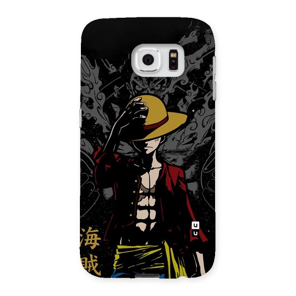 Dark Luffy Art Back Case for Samsung Galaxy S6