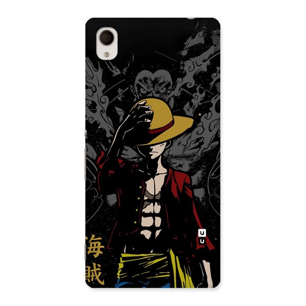 Dark Luffy Art Back Case for Sony Xperia M4