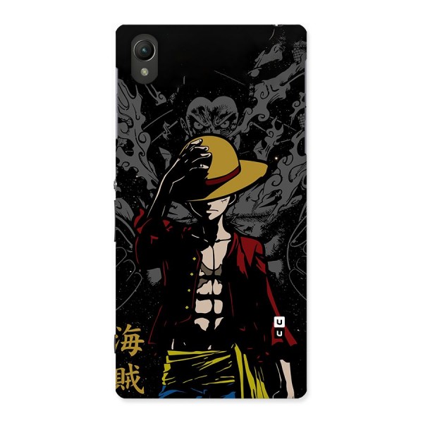 Dark Luffy Art Back Case for Sony Xperia Z1