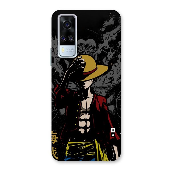 Dark Luffy Art Back Case for Vivo Y51A