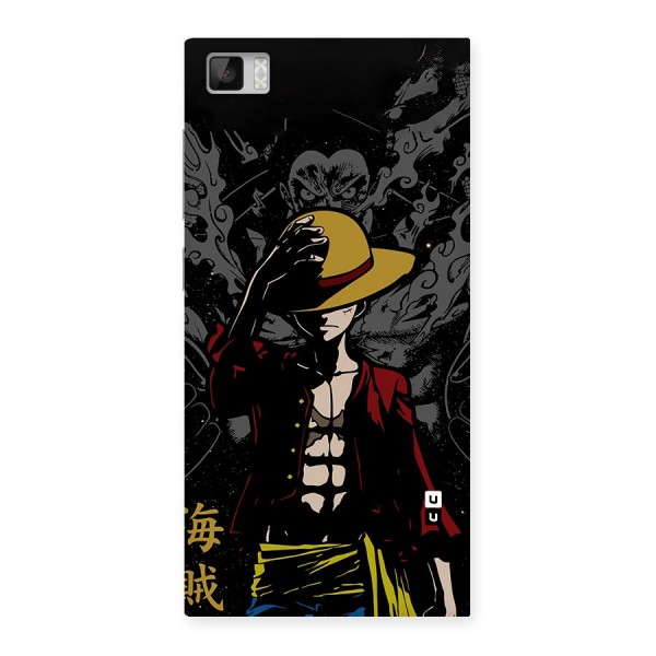 Dark Luffy Art Back Case for Xiaomi Mi3