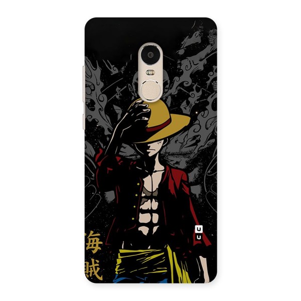 Dark Luffy Art Back Case for Xiaomi Redmi Note 4