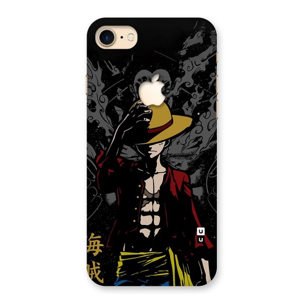 Dark Luffy Art Back Case for iPhone 7 Apple Cut