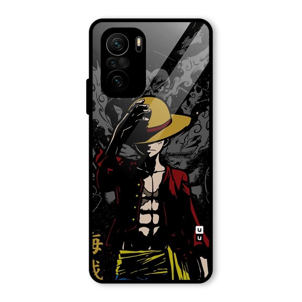 Dark Luffy Art Glass Back Case for Mi 11X Pro