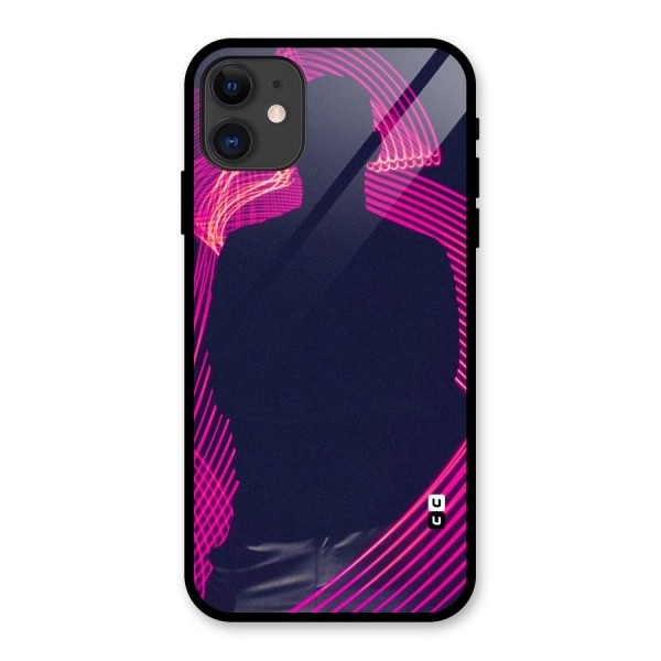 Dark Night DJ Glass Back Case for iPhone 11