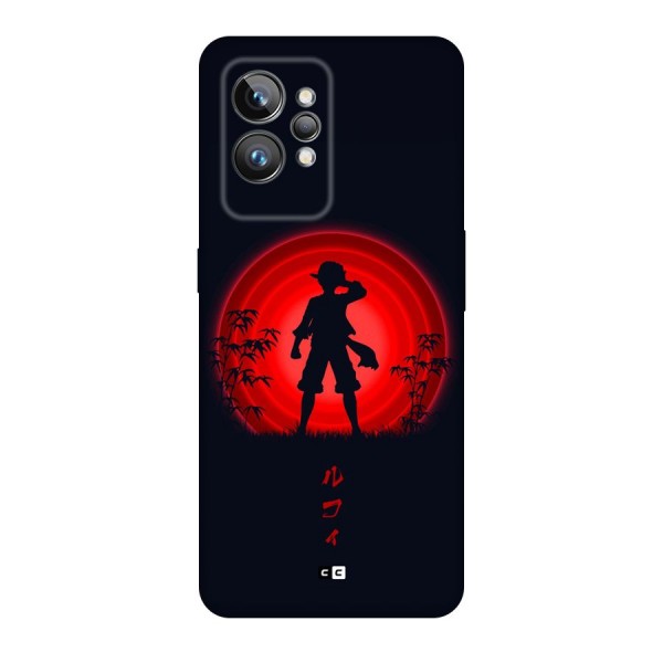 Dark Red Luffy Back Case for Realme GT2 Pro