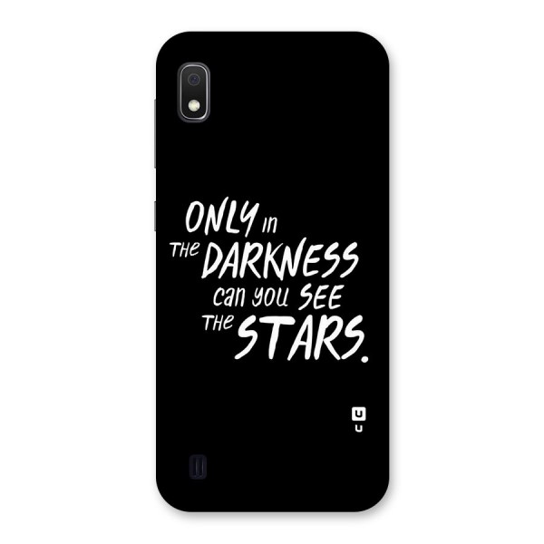 Darkness and the Stars Back Case for Galaxy A10