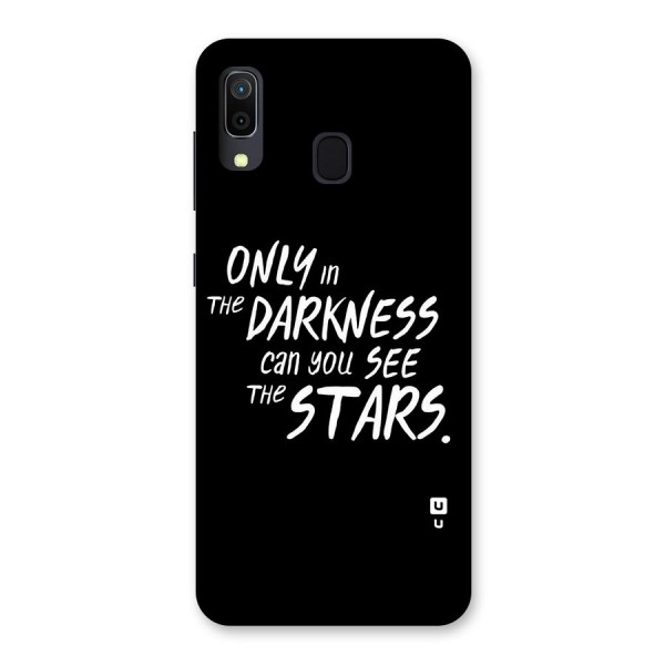 Darkness and the Stars Back Case for Galaxy A20