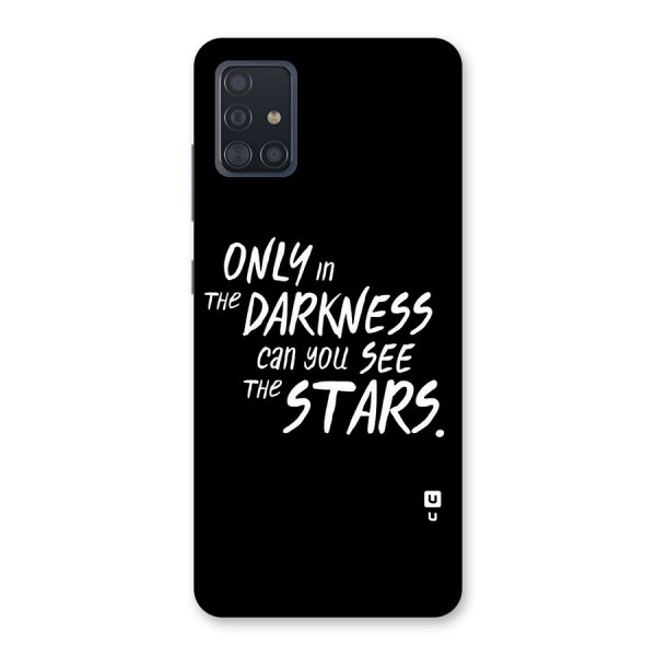 Darkness and the Stars Back Case for Galaxy A51