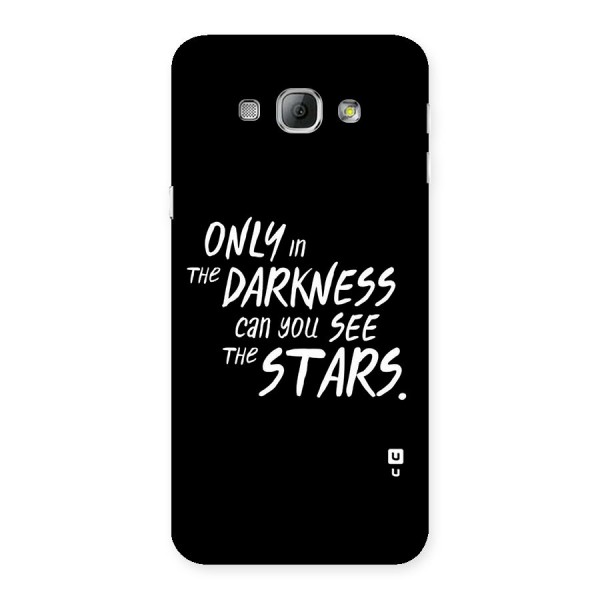 Darkness and the Stars Back Case for Galaxy A8