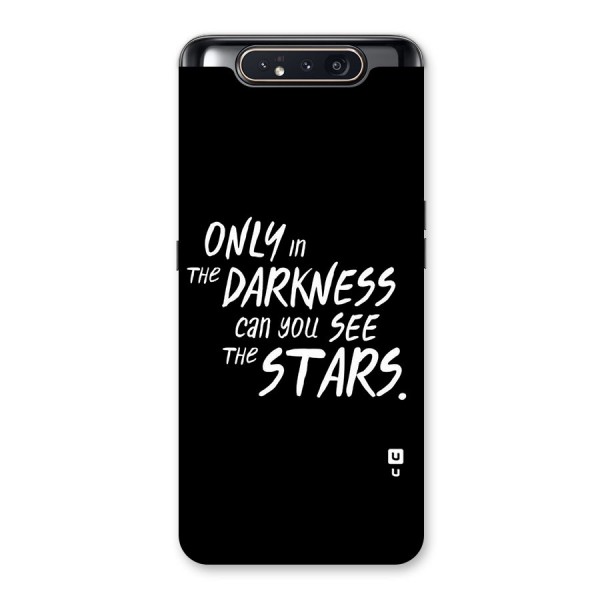 Darkness and the Stars Back Case for Galaxy A80