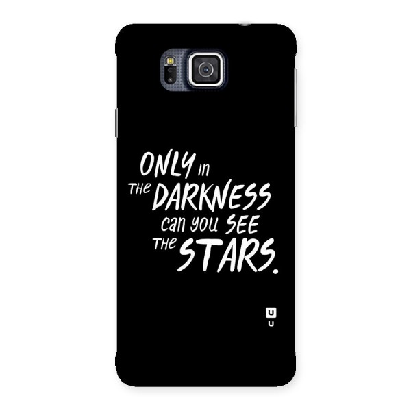 Darkness and the Stars Back Case for Galaxy Alpha