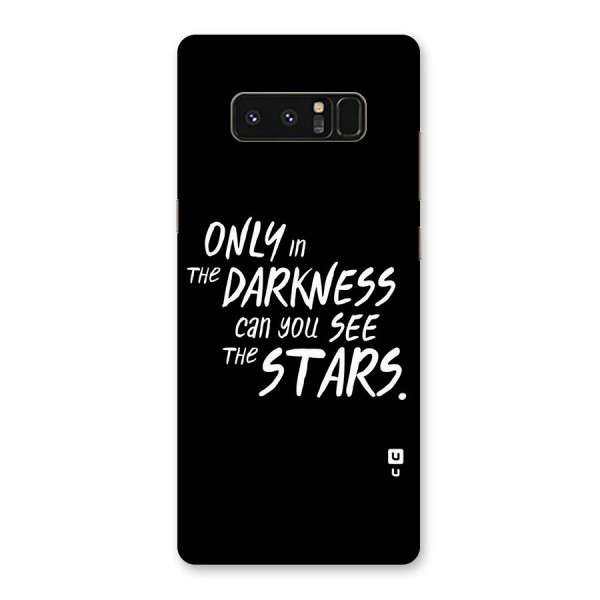 Darkness and the Stars Back Case for Galaxy Note 8