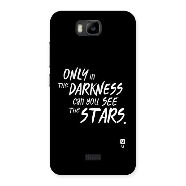 Darkness and the Stars Back Case for Honor Bee