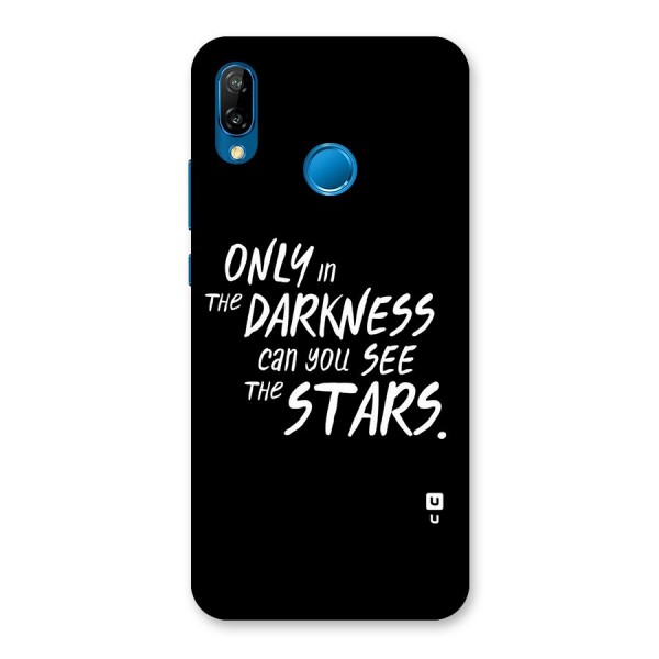 Darkness and the Stars Back Case for Huawei P20 Lite