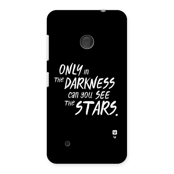 Darkness and the Stars Back Case for Lumia 530