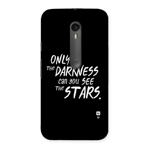 Darkness and the Stars Back Case for Moto G3